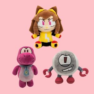 Alternative view of kit gameoverse plush 2pcs